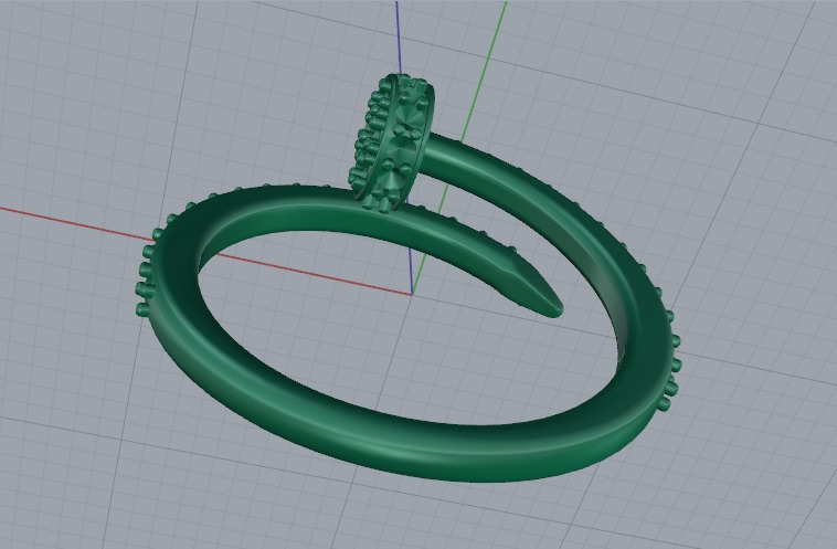 Ring df 3D print model_4