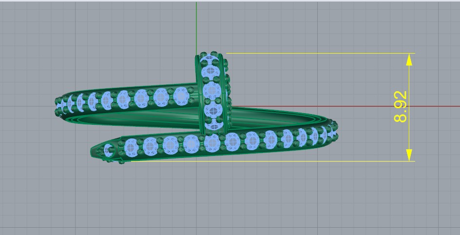 Ring df 3D print model_10