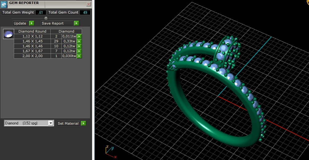 Ring df 3D print model_8