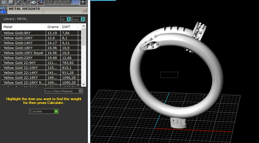 Cartier Ring size 12 3D print model_10