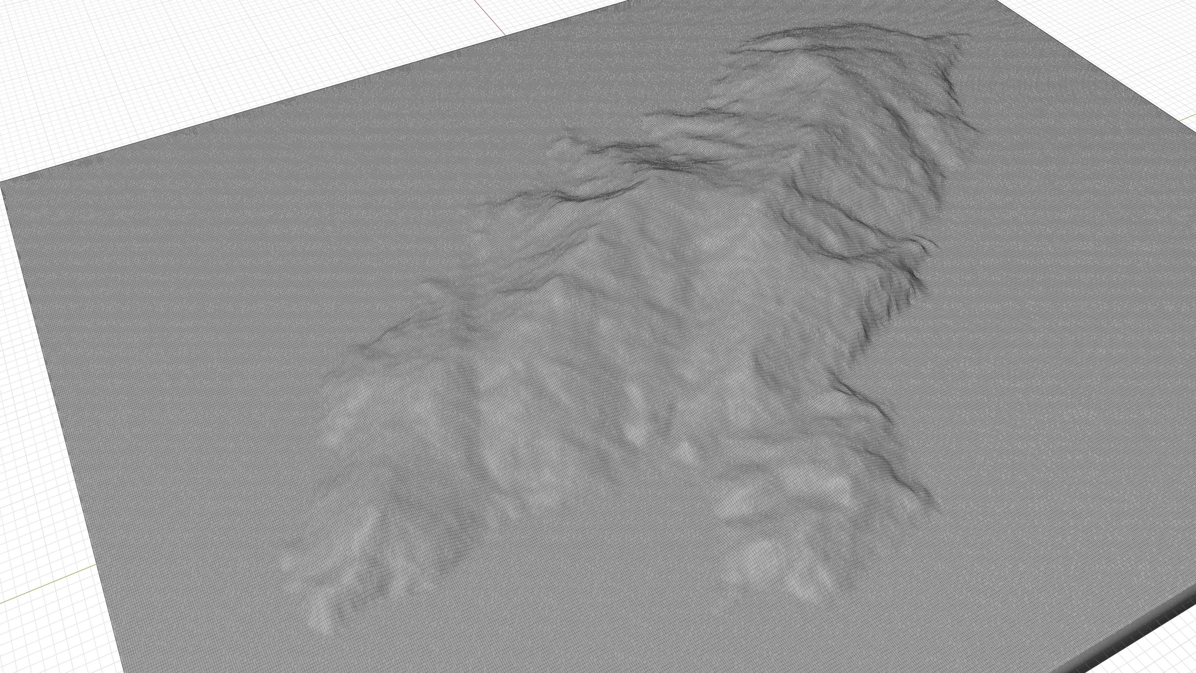 Giglio island 3d model terrain Low-poly 3D model_13