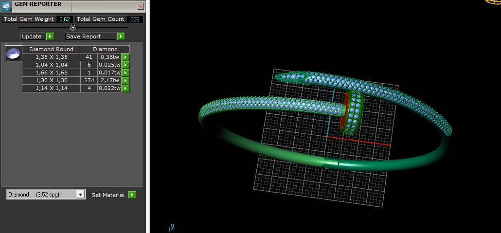 Cartier  Bracelet 3D print model_9