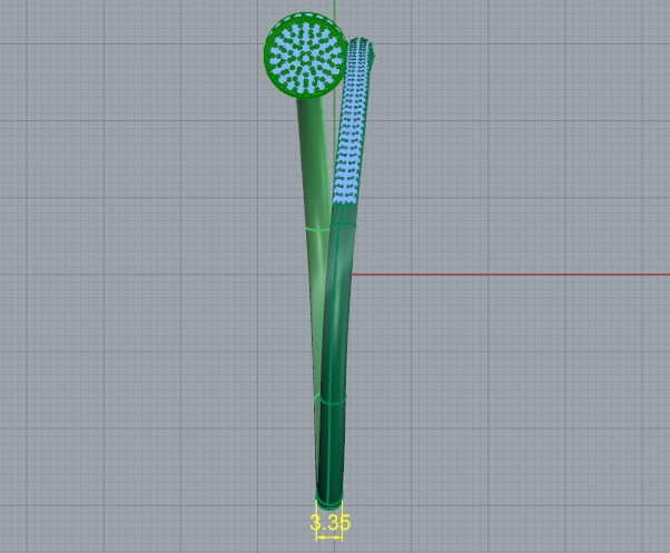  Cartier  bracelet size 18 3D print model_7