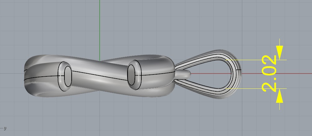   Pendant  logo 3D print model_4