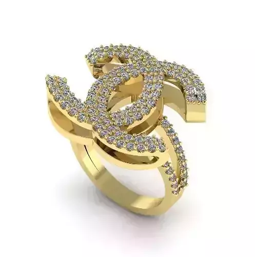  Chanel ring ch