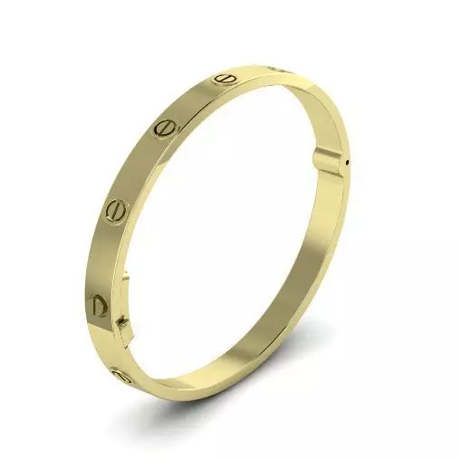 Cartier  bracelet   3D print model_0