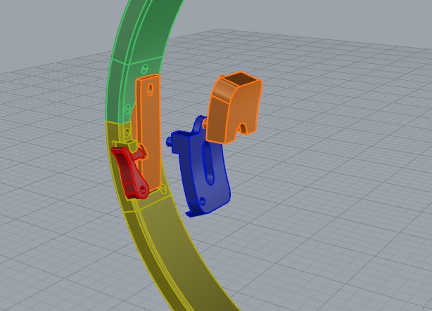 Cartier  bracelet   3D print model_7