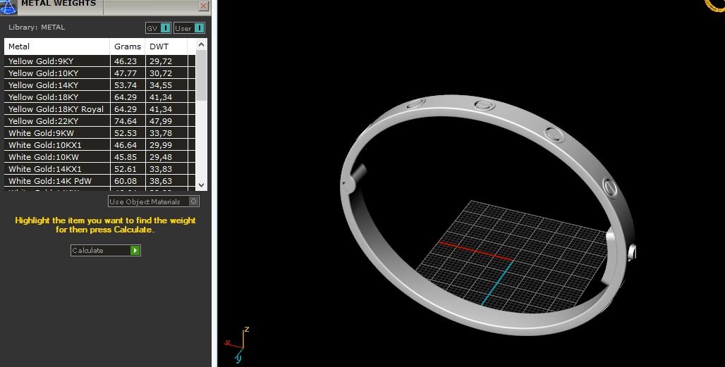 Cartier  bracelet   3D print model_10