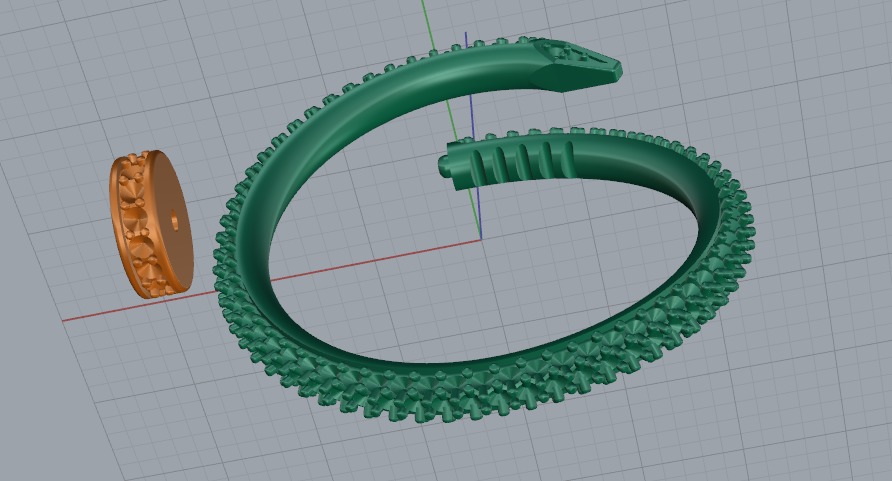  Cartier  Ring   3D print model_9
