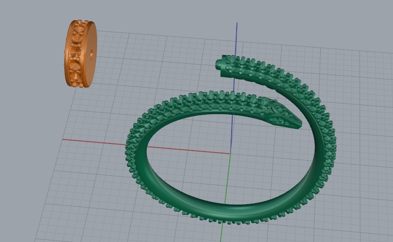  Cartier  Ring   3D print model_7