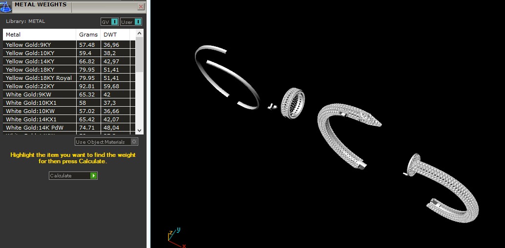  Cartier Bracelet   3D print model_3