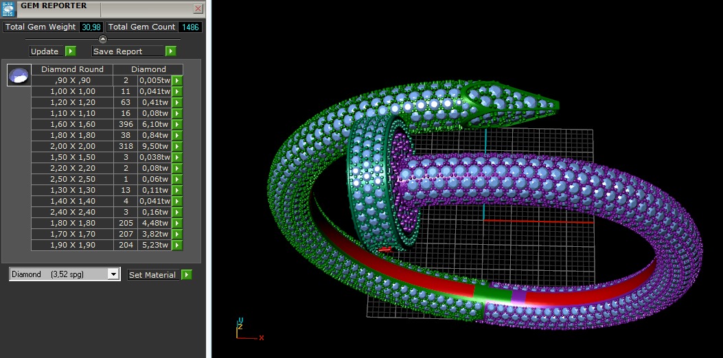  Cartier Bracelet   3D print model_2