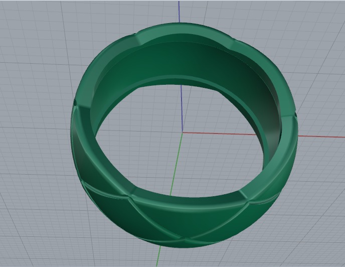 Chanel  Ring  f 3D print model_7