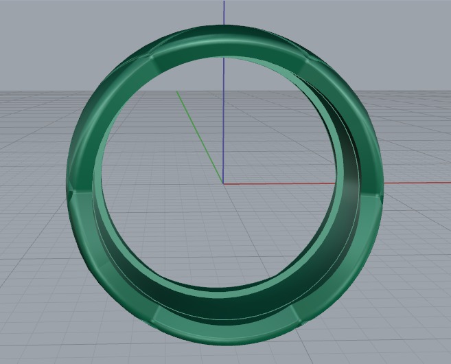 Chanel  Ring  f 3D print model_6
