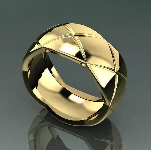 Chanel  Ring  f 3D print model_0