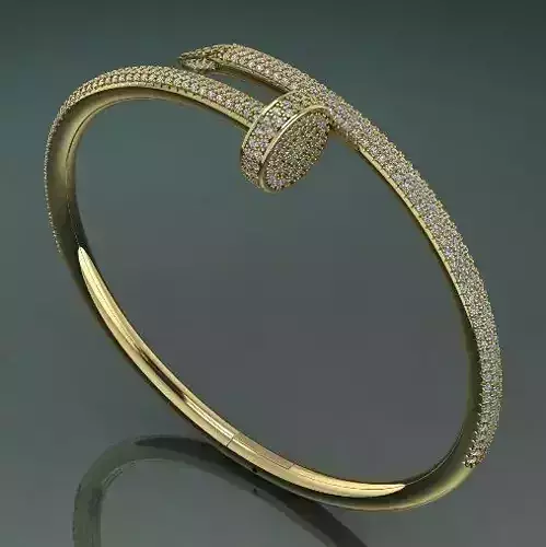   Cartier bracelet with stones