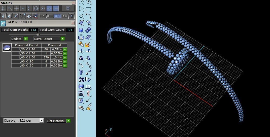  Cartier  bracelet 3D print model_9