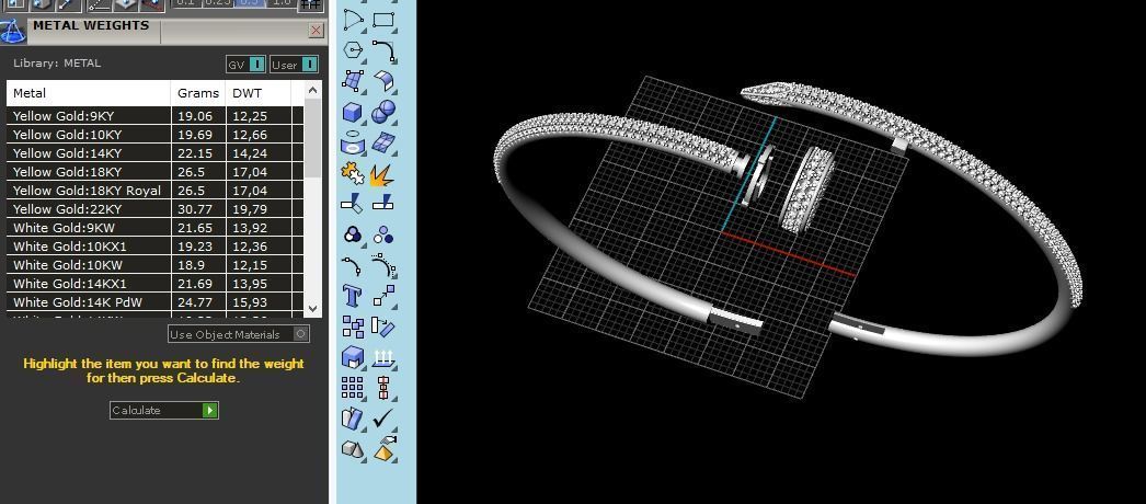  Cartier  bracelet 3D print model_8