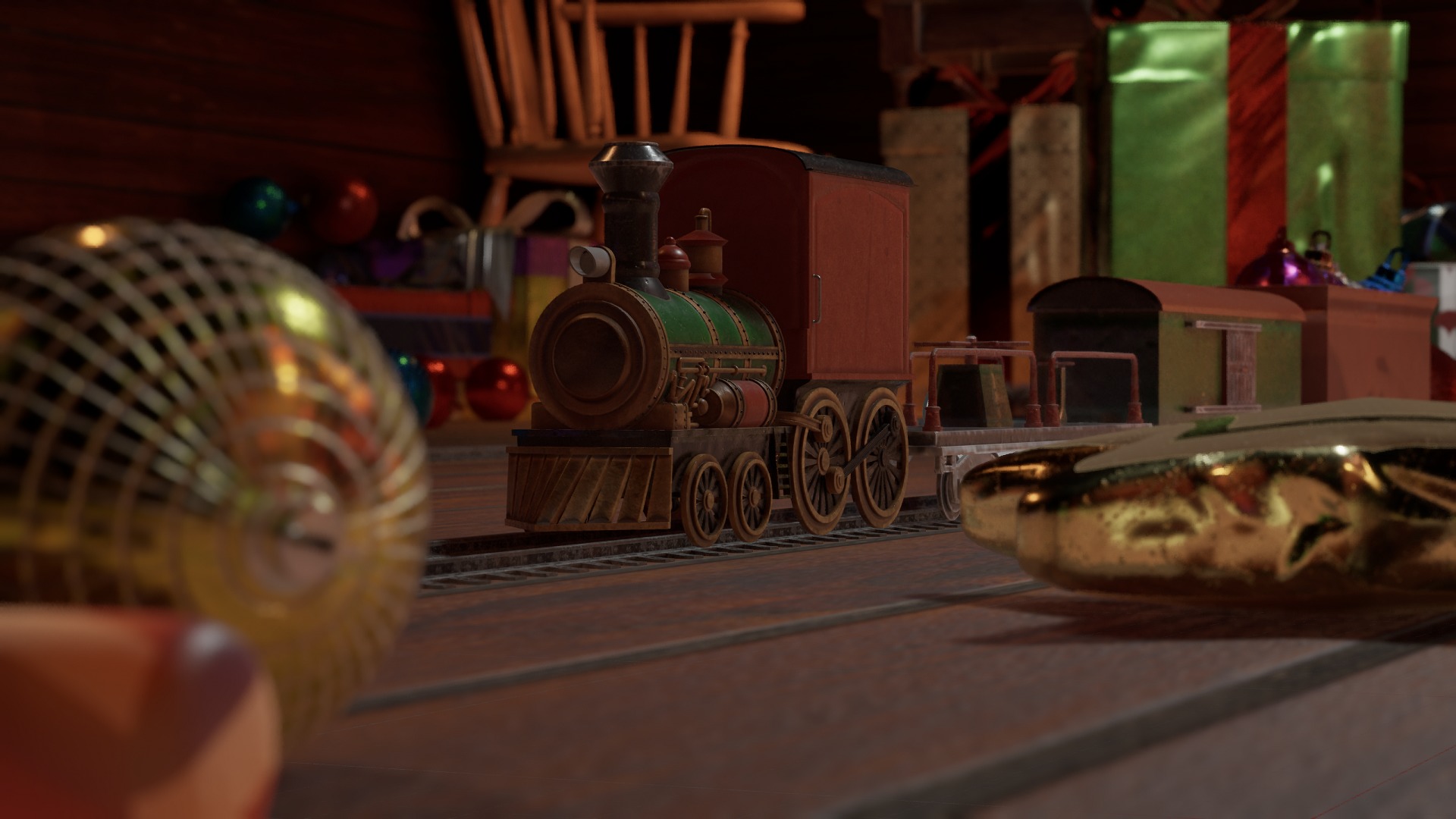 The Festive Christmas 3D Asset Pack 3D model_7