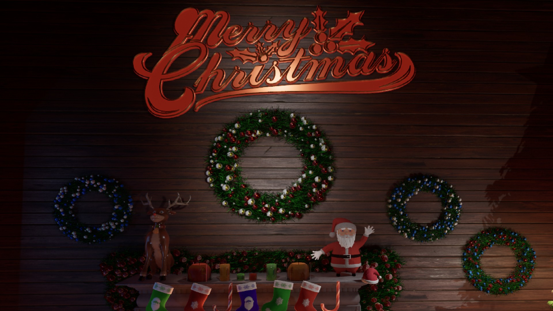 The Festive Christmas 3D Asset Pack 3D model_6