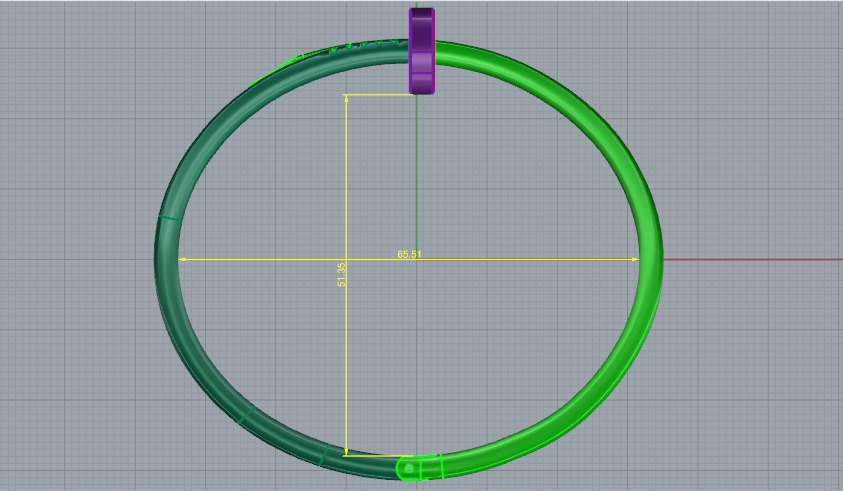  Cartier Bracelet  3D print model_3