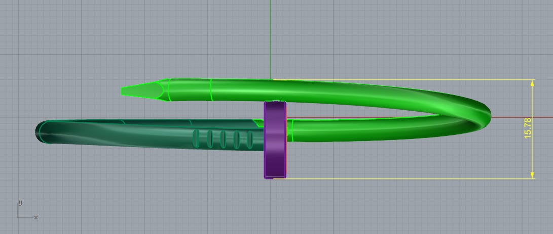  Cartier Bracelet  3D print model_5