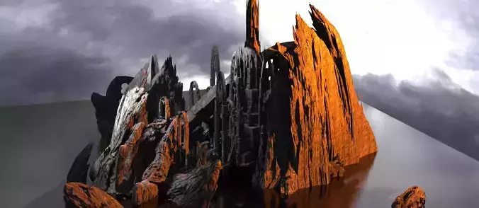 Gorgoroth Temple Fortress range 3