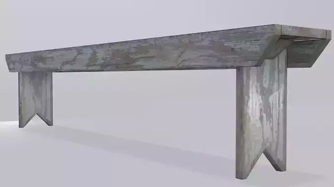 Wooden Vintage Bench
