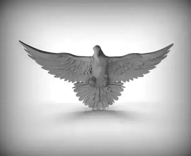 Eagle Zbrush Sculpt 3D model