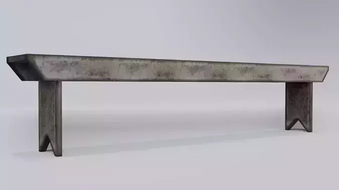 Old Wooden Vintage Bench