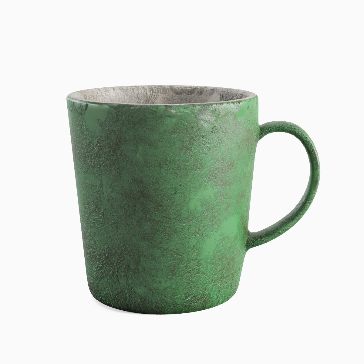 Old Dirty Coffee Cup 03 3D model_1