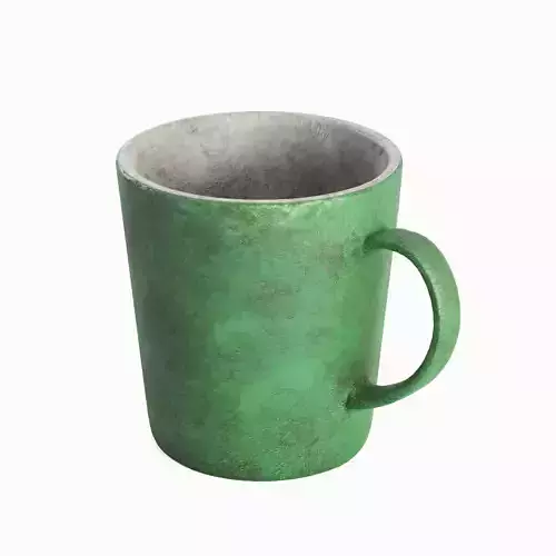 Old Dirty Coffee Cup 03 3D model Old Dirty Coffee Cup 03 3D model