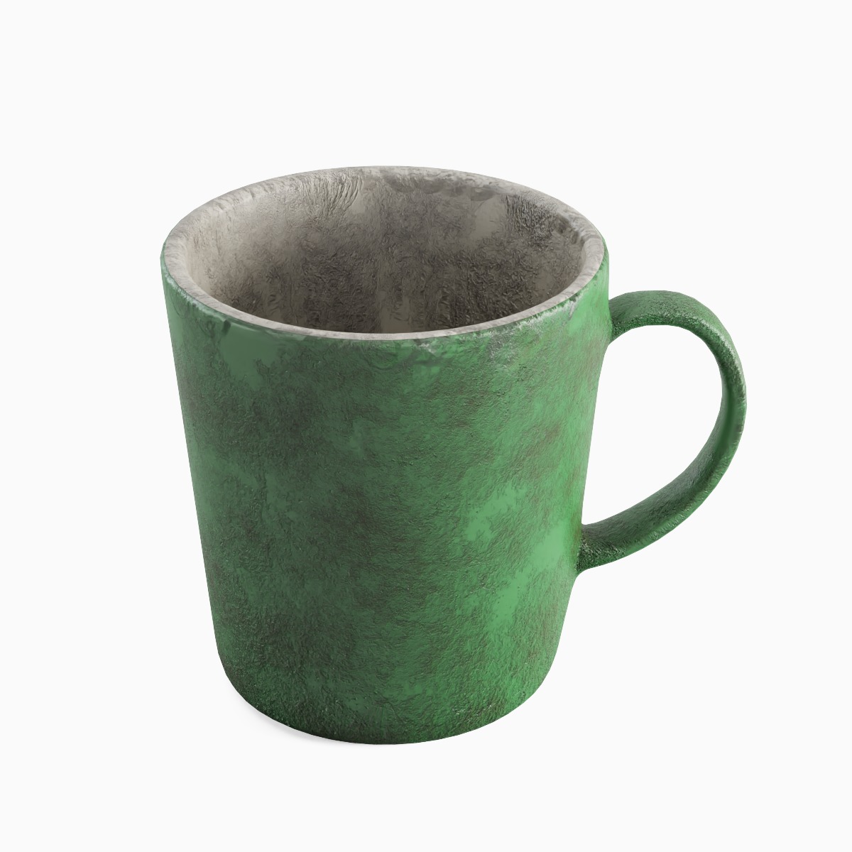 Old Dirty Coffee Cup 03 3D model_4