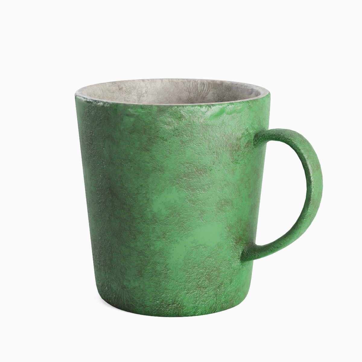 Old Dirty Coffee Cup 03 3D model_3