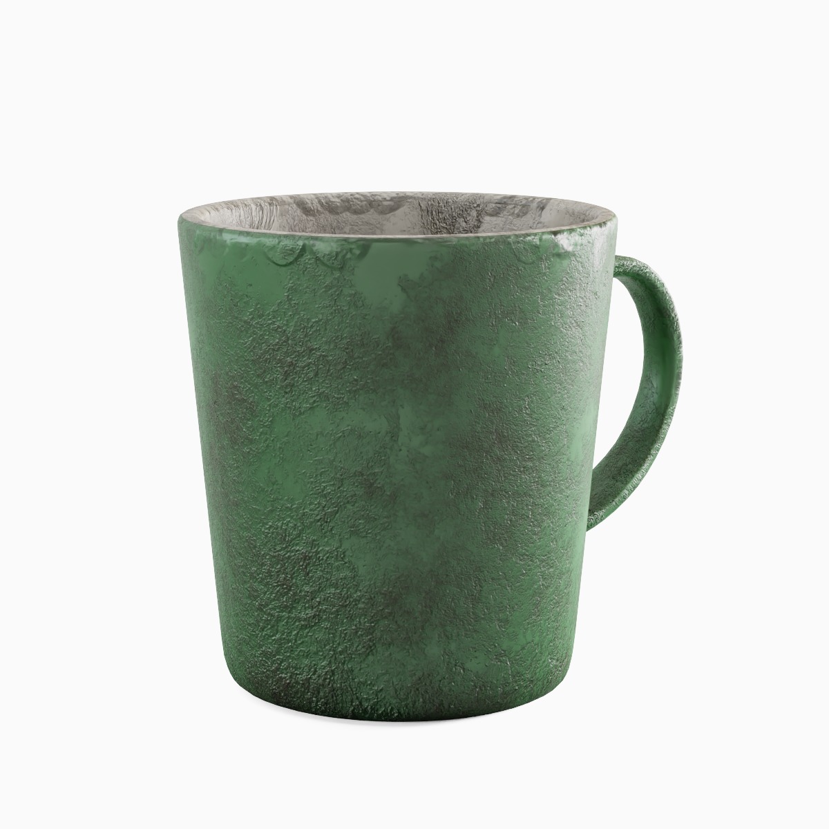 Old Dirty Coffee Cup 03 3D model_2