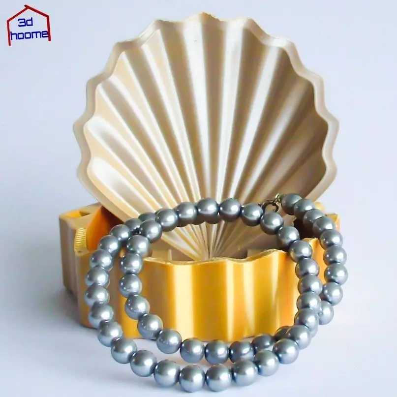 Seashell Jewelry Box-2 3D print model