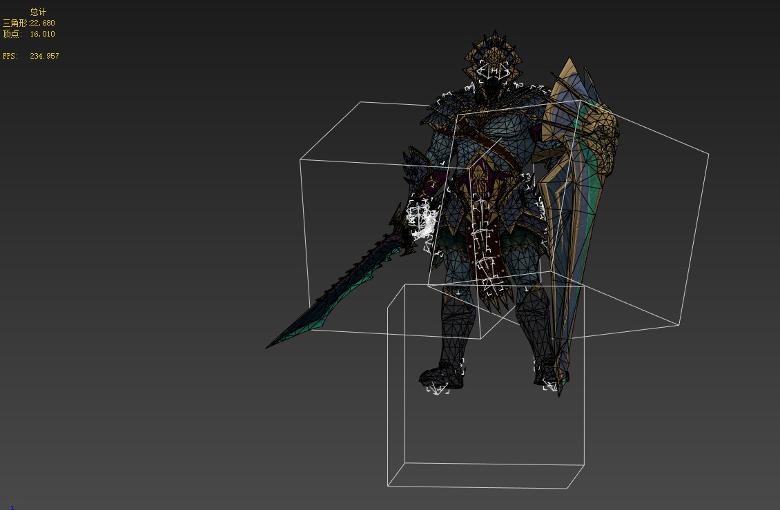 Skeleton Warriors 3D model_2