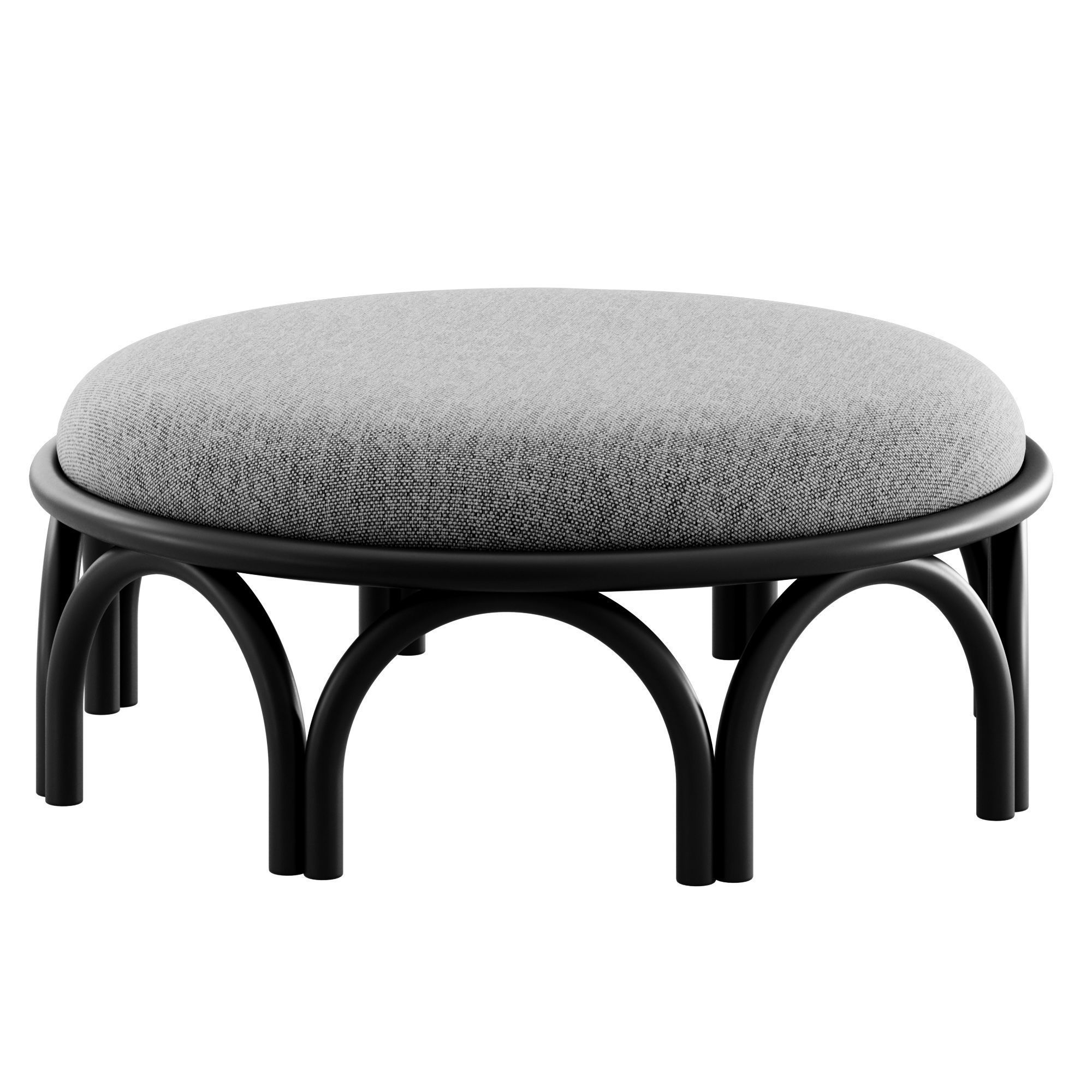 Arcadia Pouf By Wiener GTV Design 3D model_3