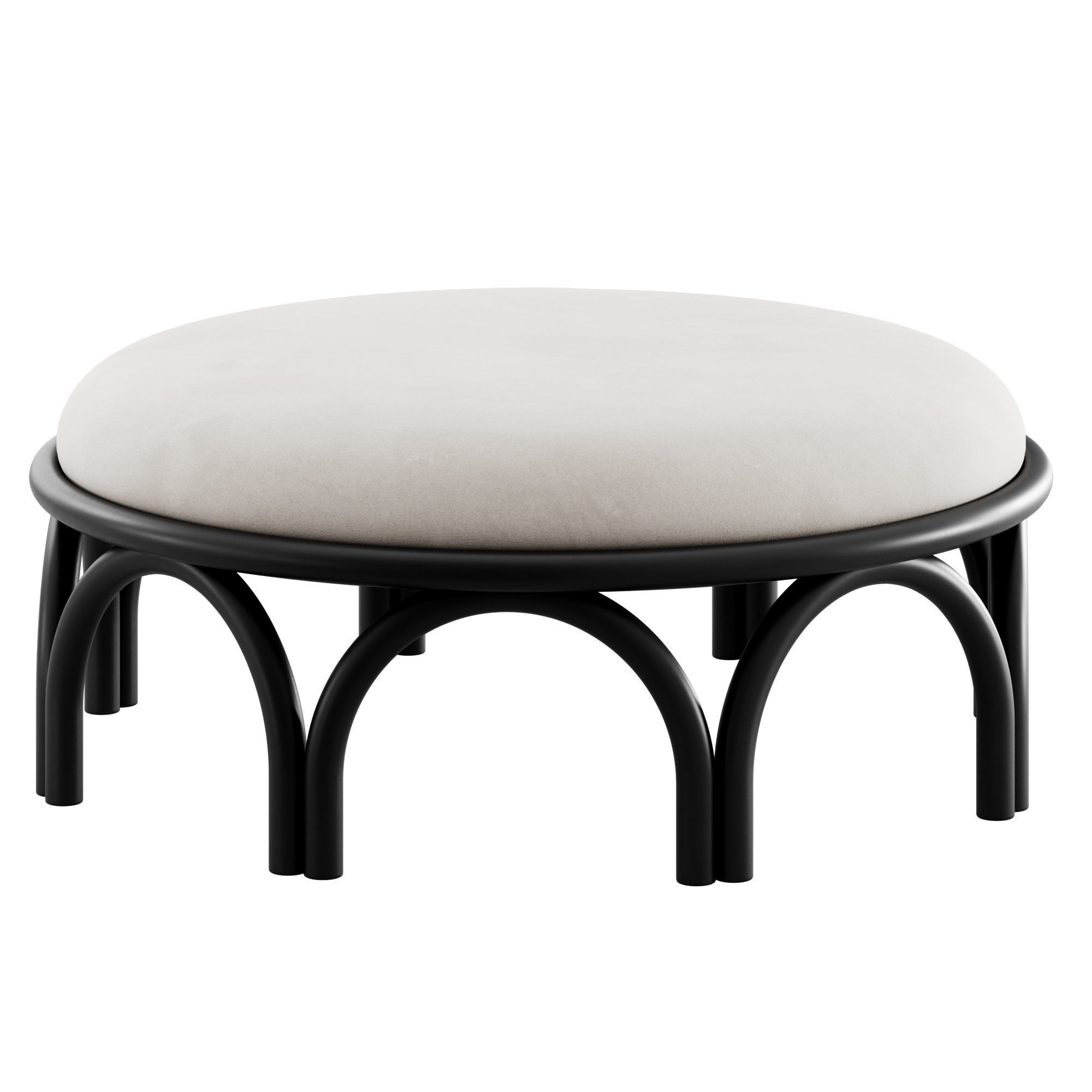 Arcadia Pouf By Wiener GTV Design 3D model_2