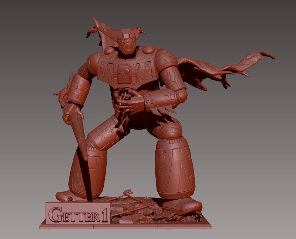 Getter 1 3D print model_14