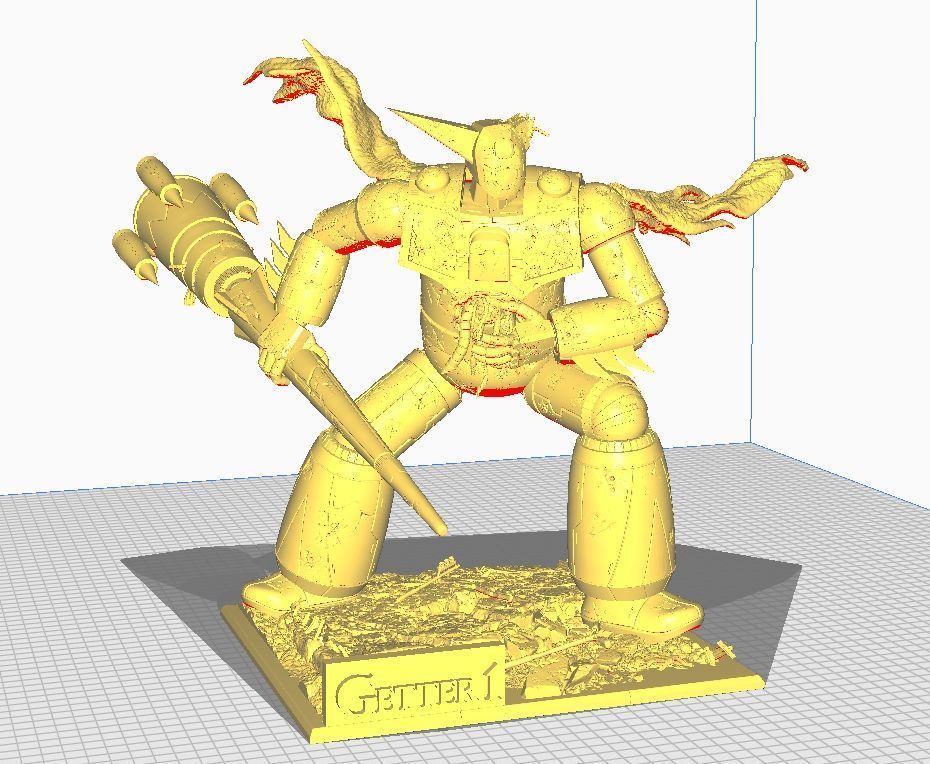 Getter 1 3D print model_31