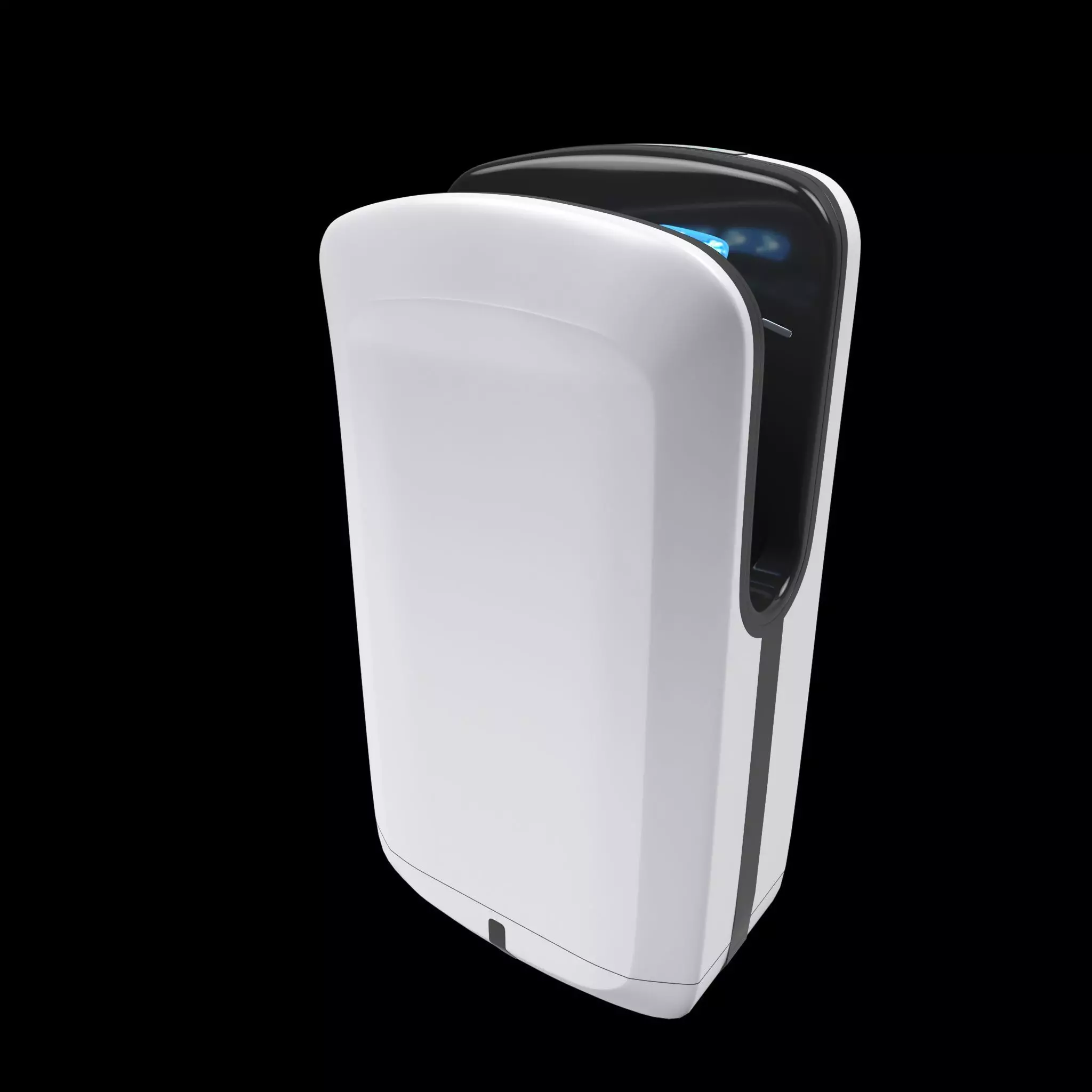 Toilet hand dryer 3D model