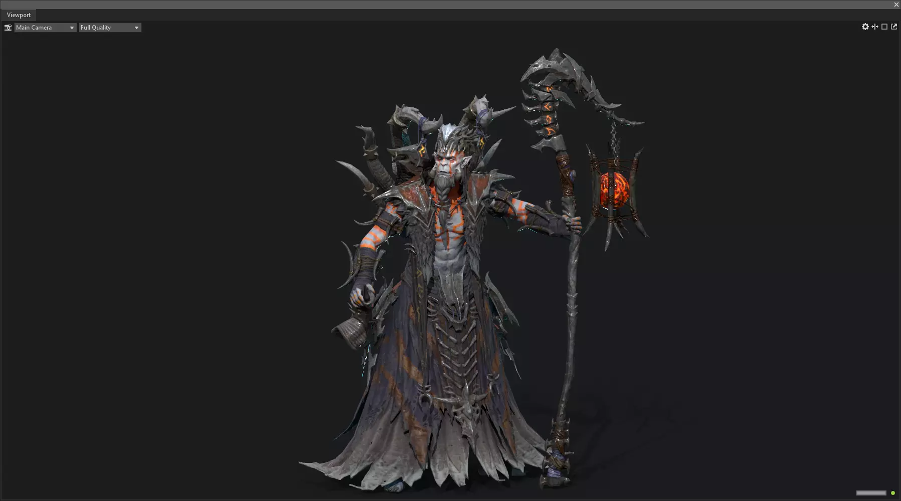 Orc sacrifice 3D model
