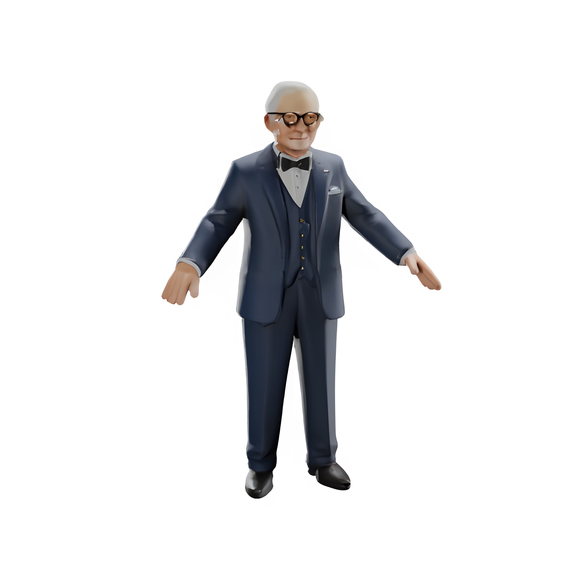 Distinguished Gentlemen Collection 3D print model_1