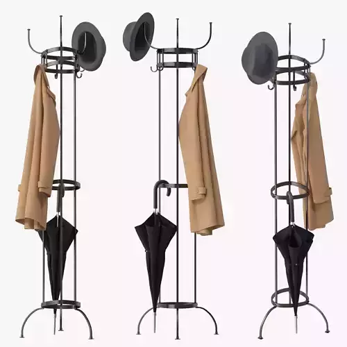 Nymphenburg Coat Stand 3D model