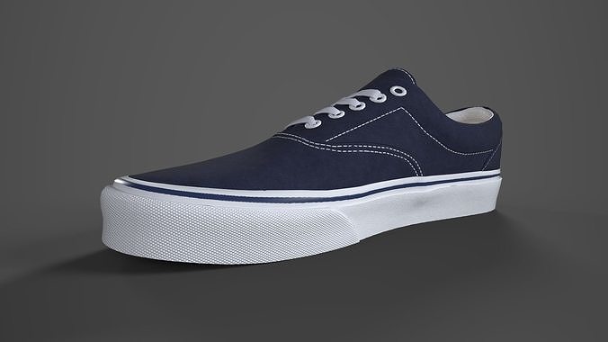 VANS182 Era Navy Low-poly 3D model