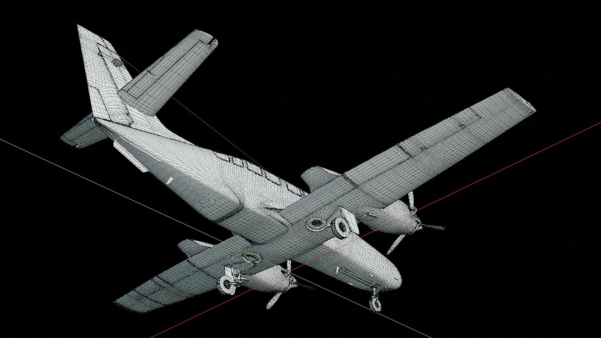 Cessna F406 Caravan II 3D model_28