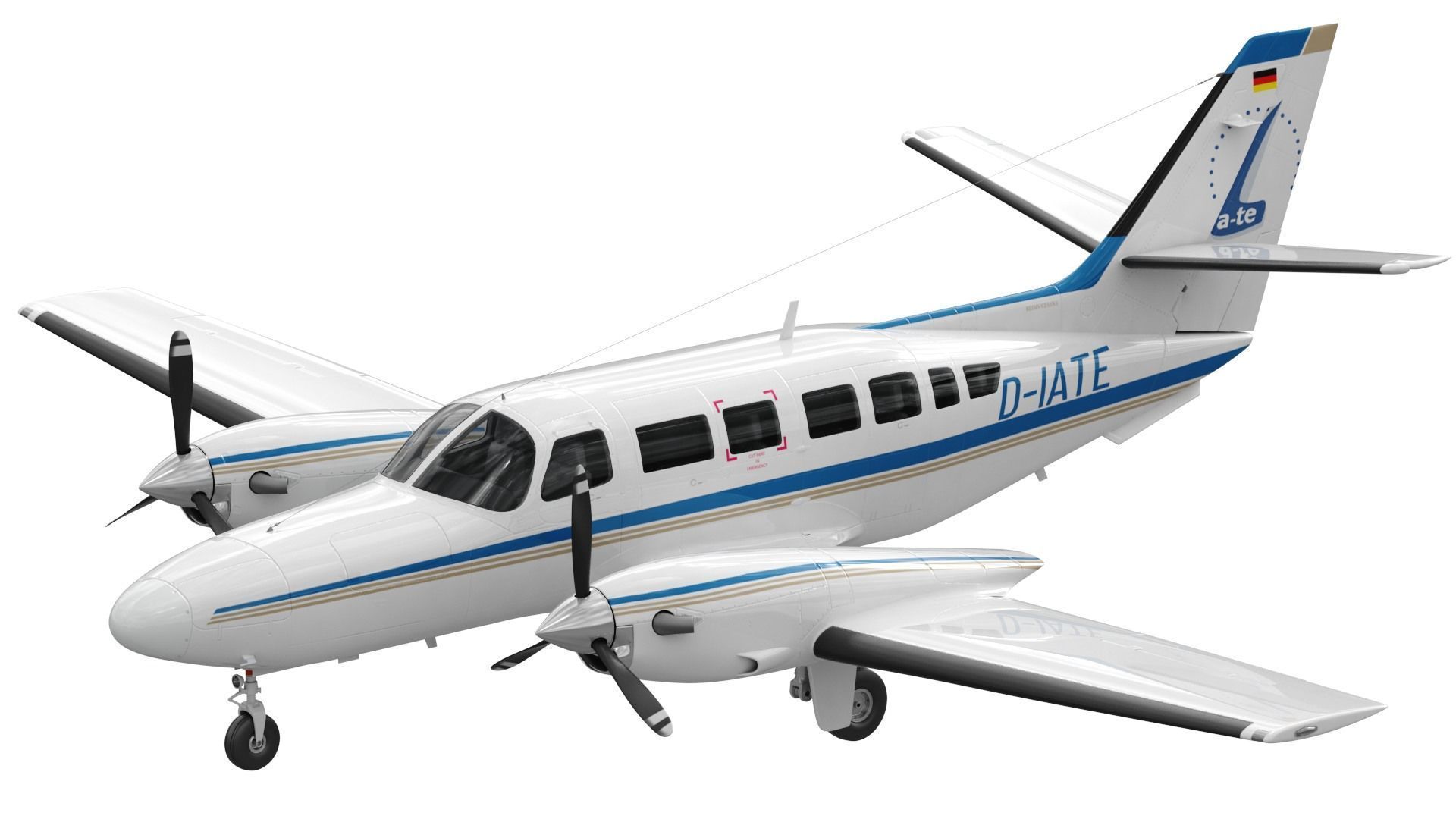 Cessna F406 Caravan II 3D model_1