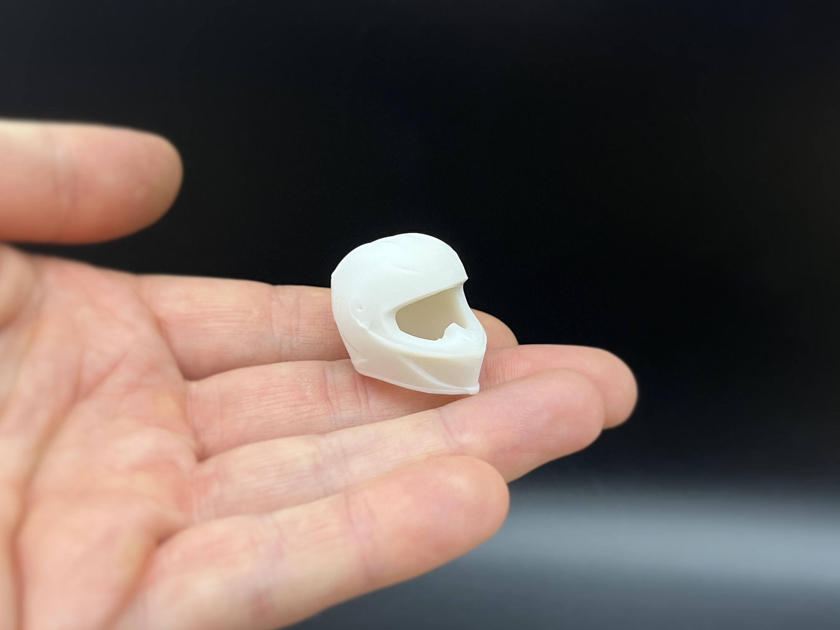 Realistic Motorbike  Motorcycle Helmet 3D print model_5