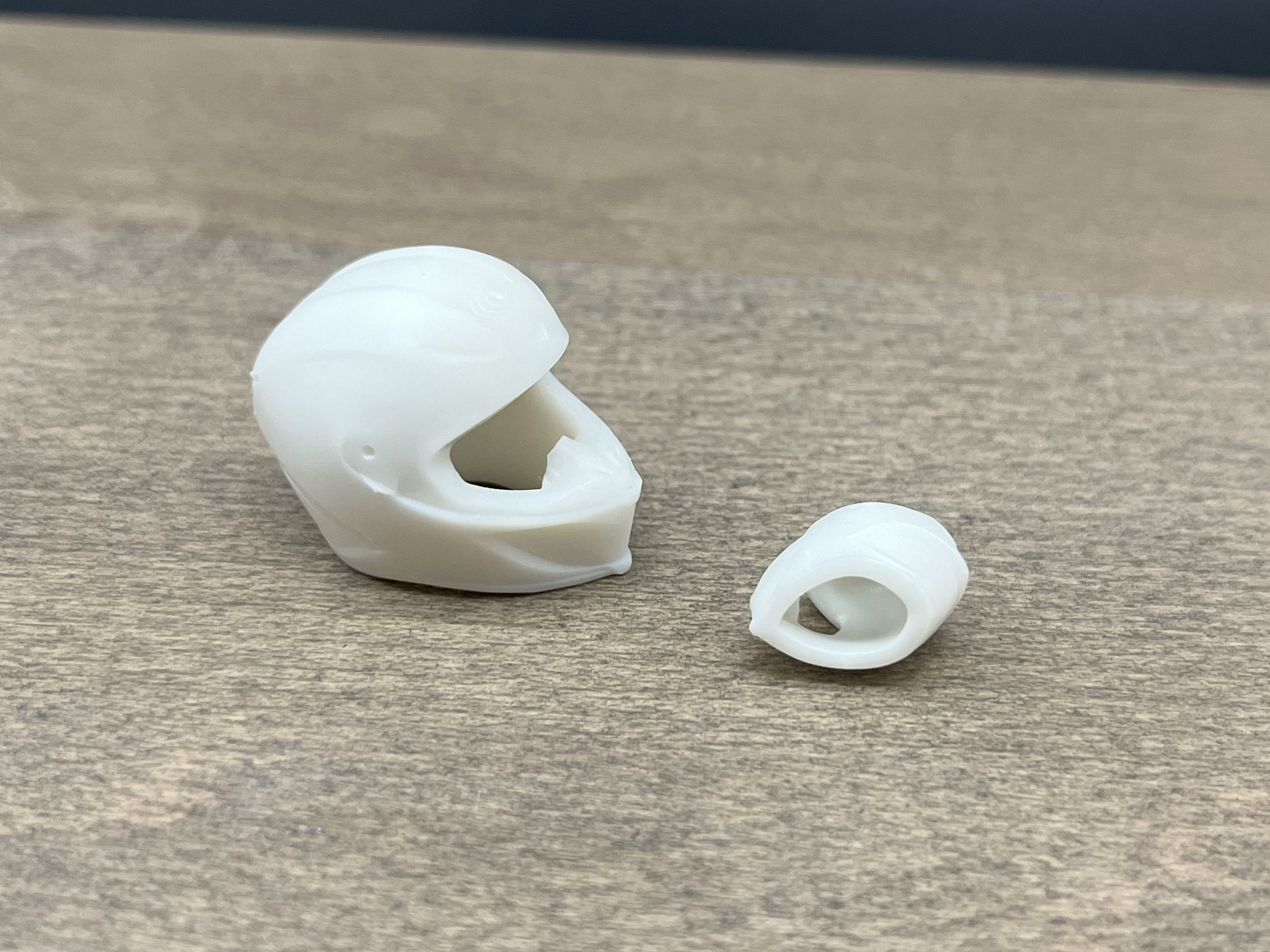 Realistic Motorbike  Motorcycle Helmet 3D print model_3